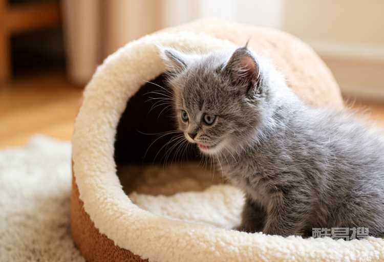 小貓為什么會舔自己的窩